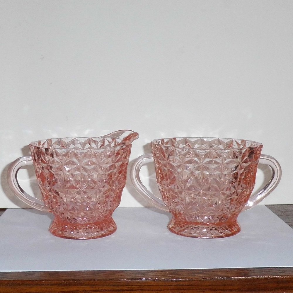 Buttons & Bows - Sugar & Creamer Set - Collectible